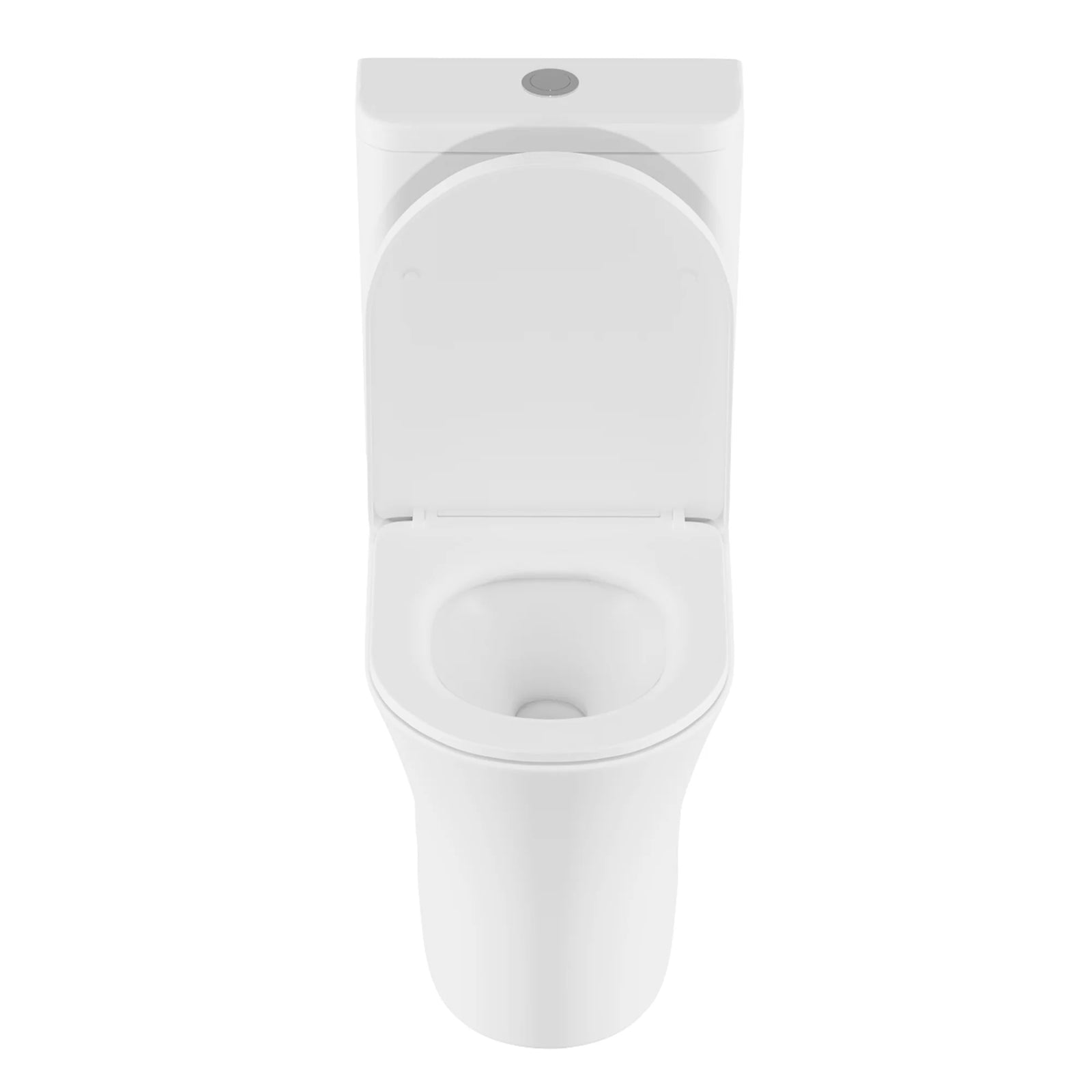 Baridi Close Coupled Toilet DH332 Rimless Flush White