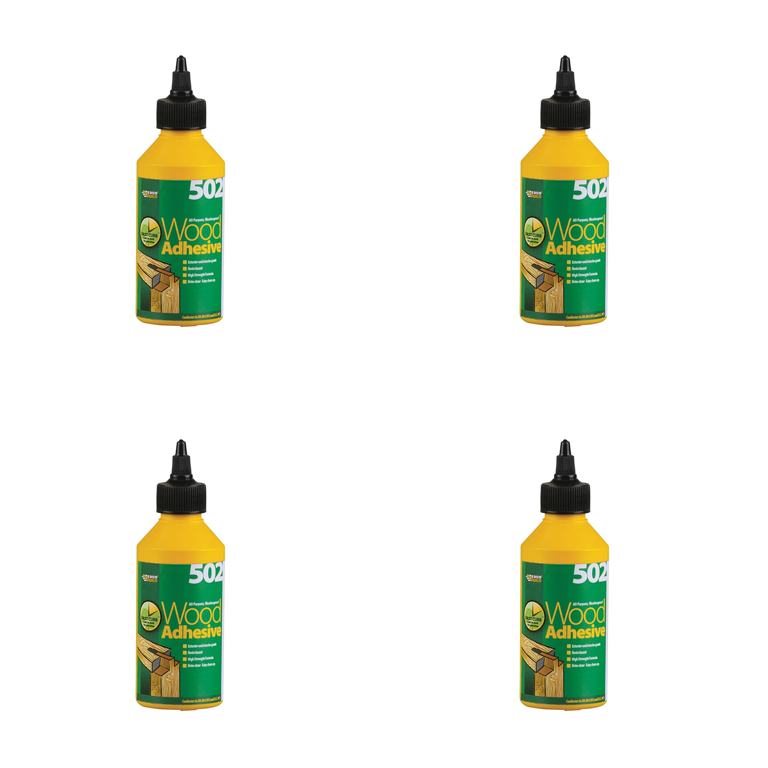 Everbuild Sika 502 All Purpose Waterproof Wood Adhesive 1L - 479511