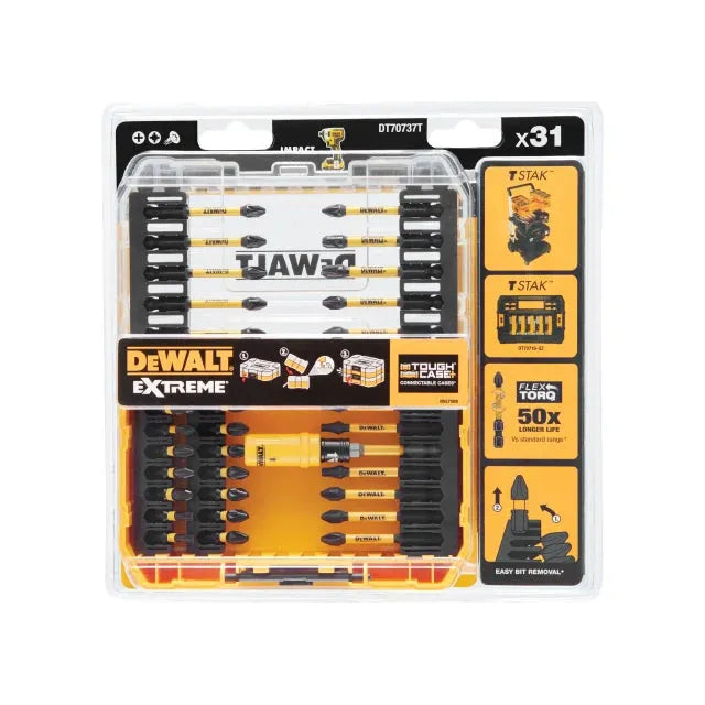 Dewalt Power Tools DT70737T FLEXTORQ™ Screwdriving Set, 31 Piece