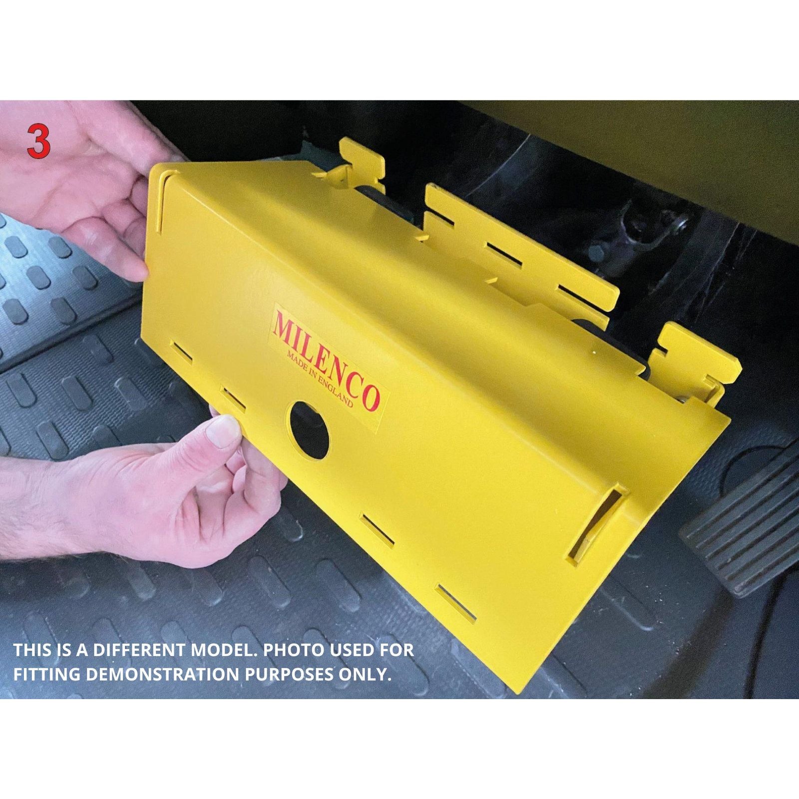 Milenco Pedal Lock for 2014+ Ford Transit / Motorhome with Manual Gearbox