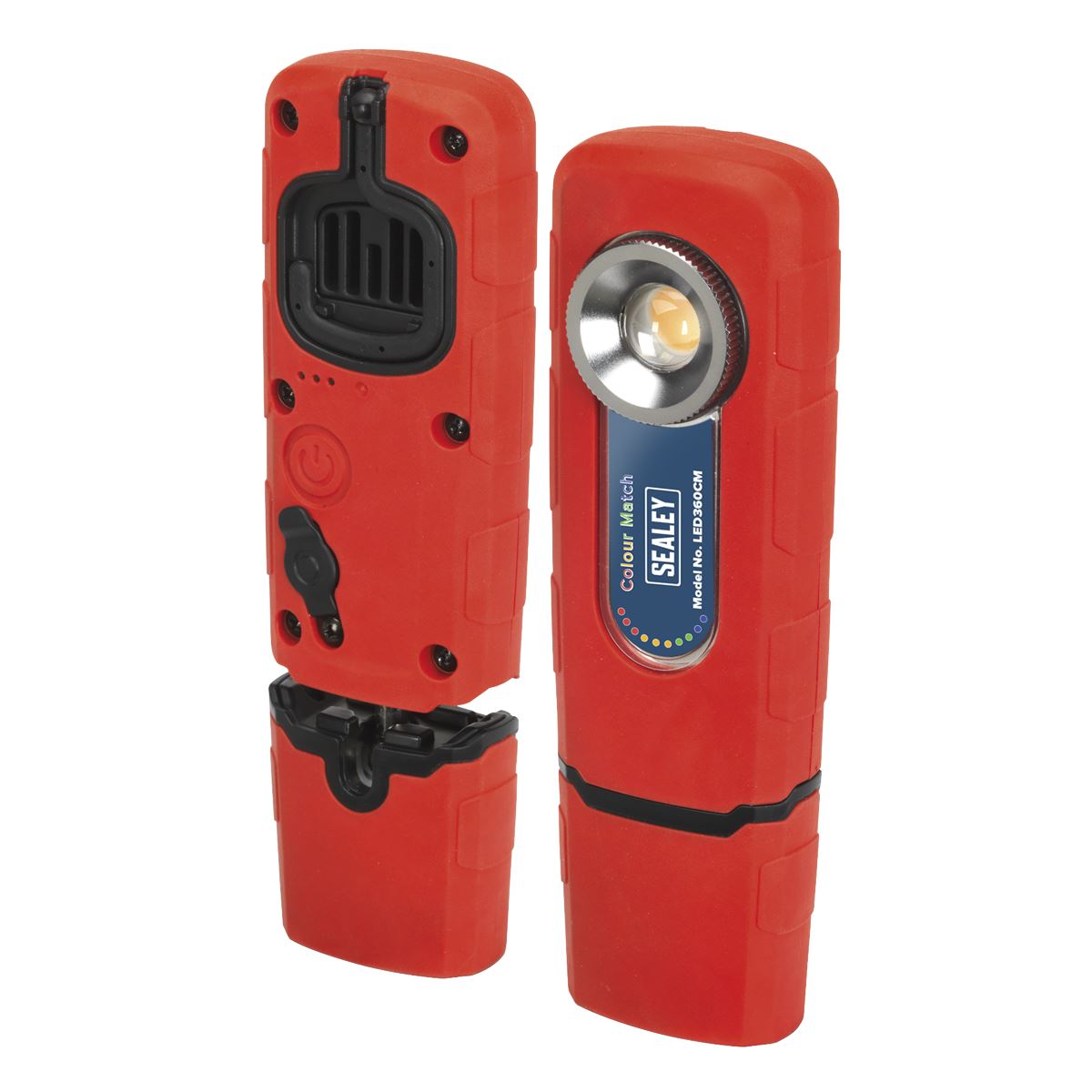 Sealey Inspection Lamp Paint Colour Matching Light 360 CRI 95 COB LED 400 Lumen