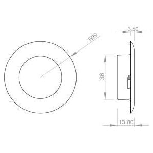 Labcraft Callisto Led Downlighter LD101BCMV