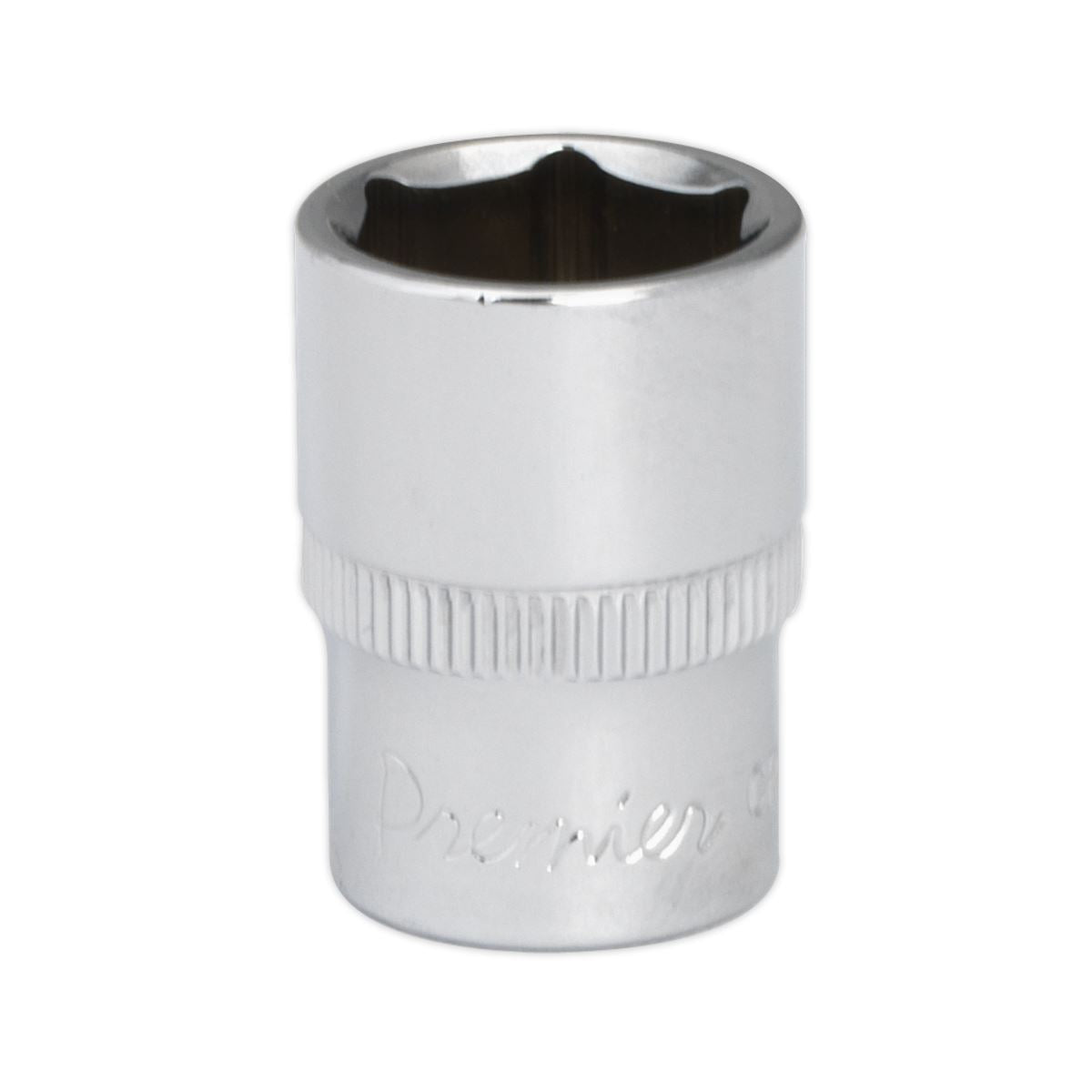 Sealey WallDrive Socket 13mm 1/4"Sq Drive Fully Polished SP1413