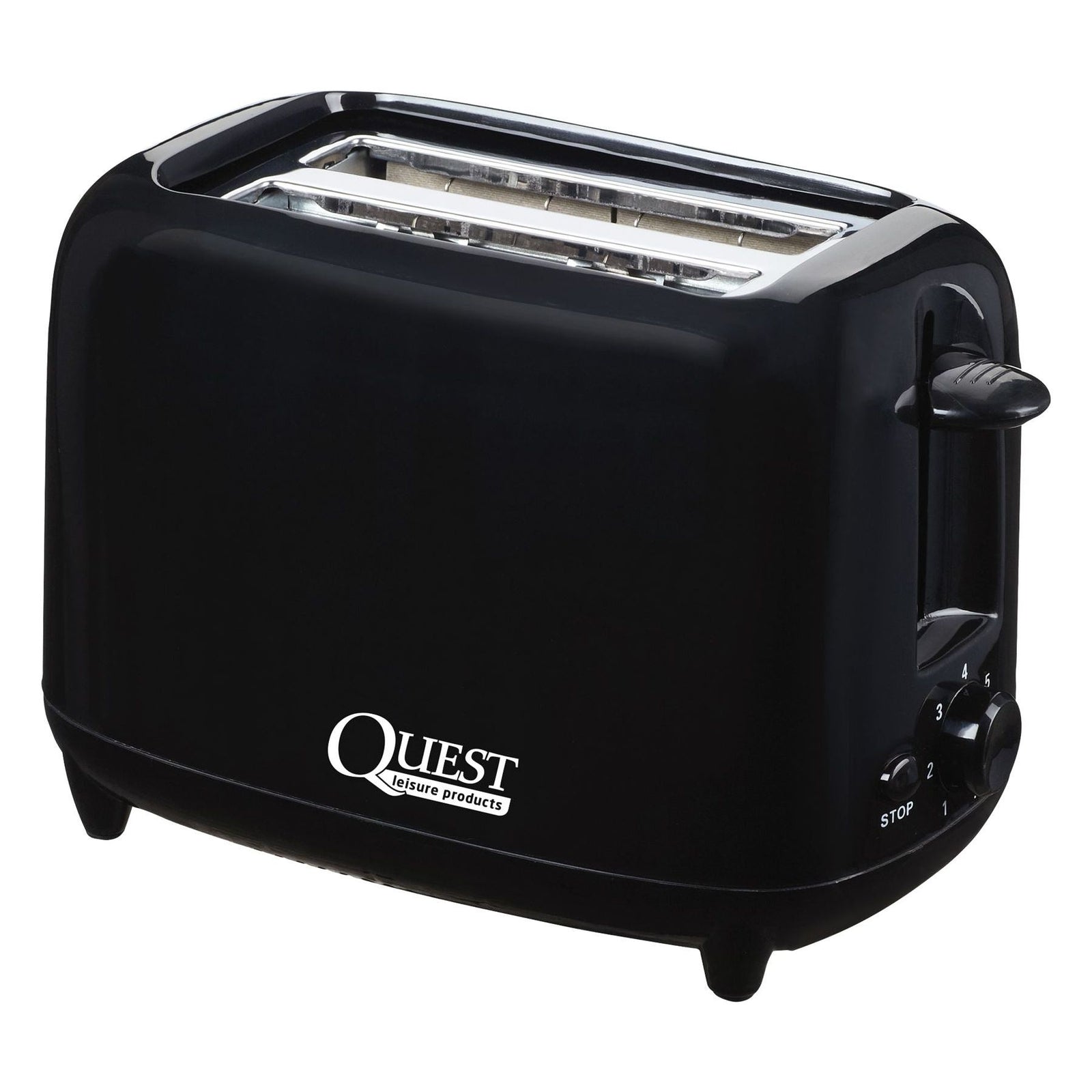 Scotsman low wattage black toaster (2 slice) K0036B