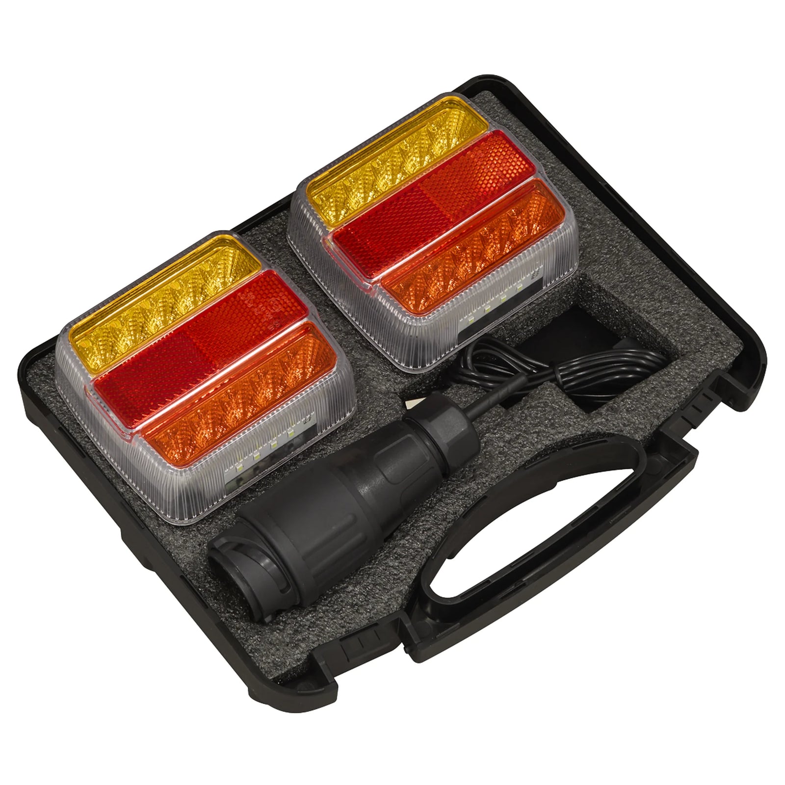 Sealey 13-Pin Wireless SMD LED Trailer Light Set 2 Piece