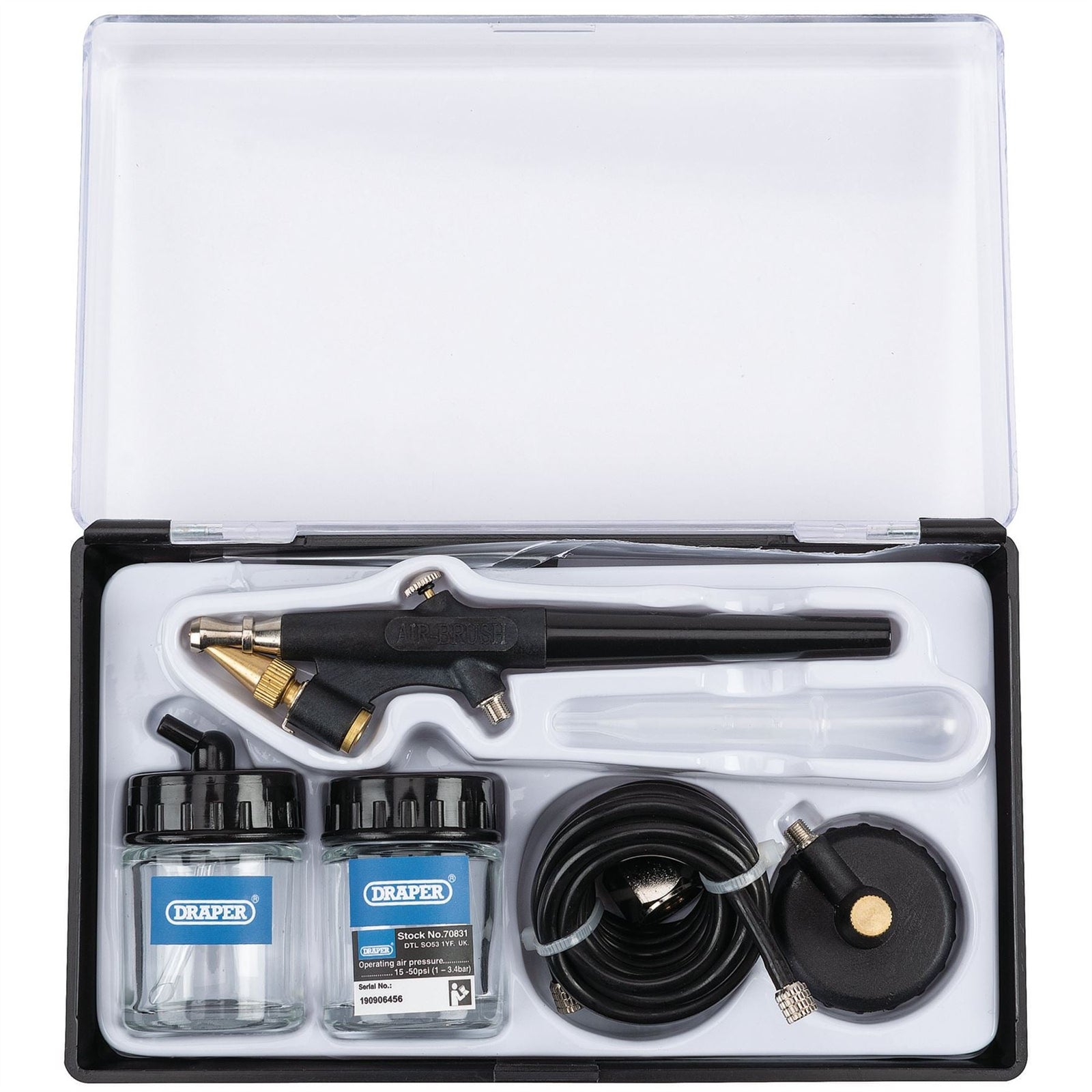 Draper Air Brush Kit (7 Piece) 70831