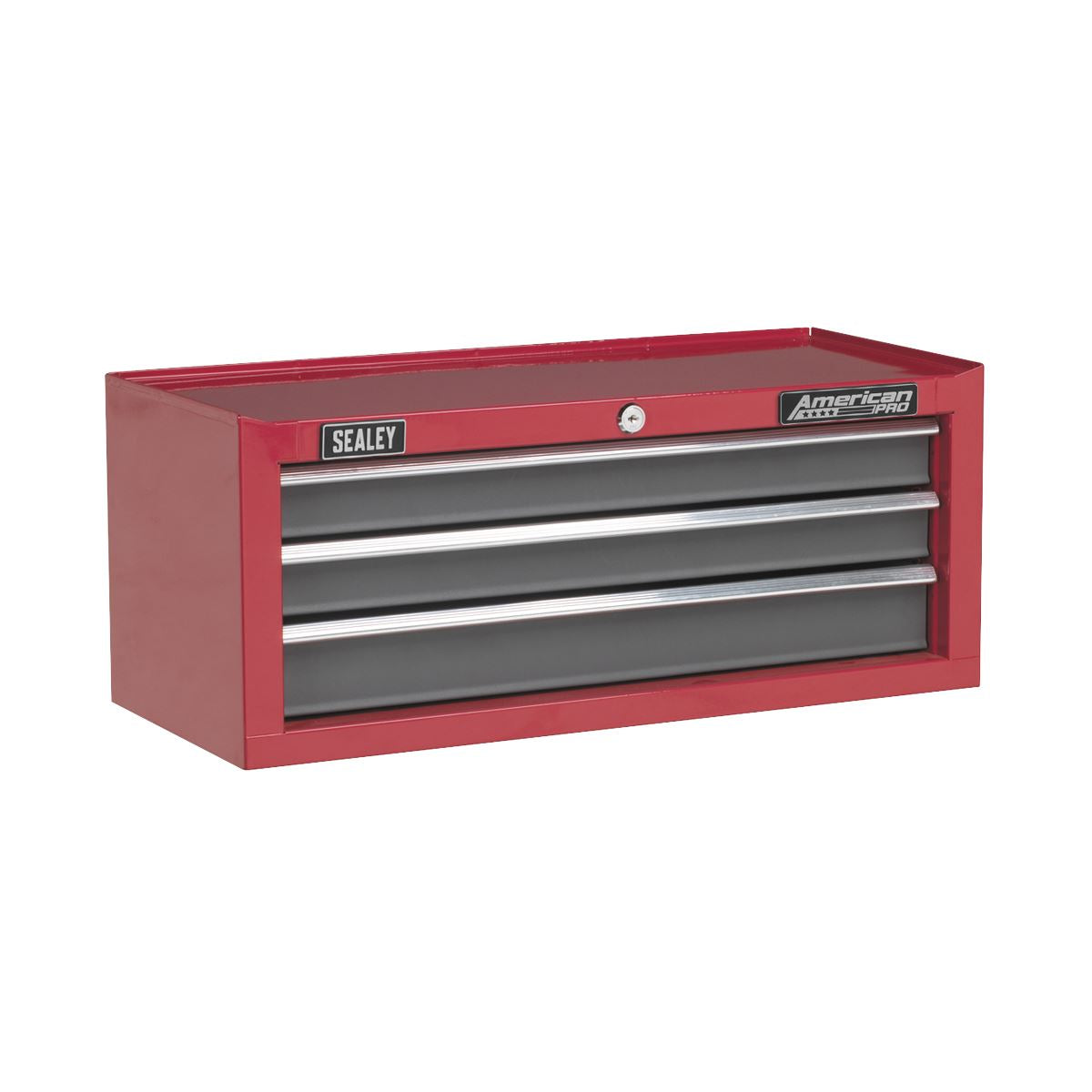 Sealey Topchest Mid-Box & Rollcab 9 Drawer Stack Red AP2200BBSTACK