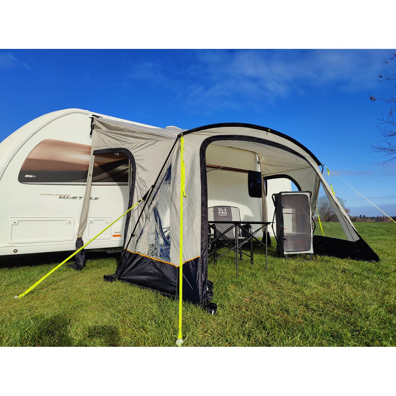 Olpro View Lite 390 - Caravan Awning ( Poled Awning )