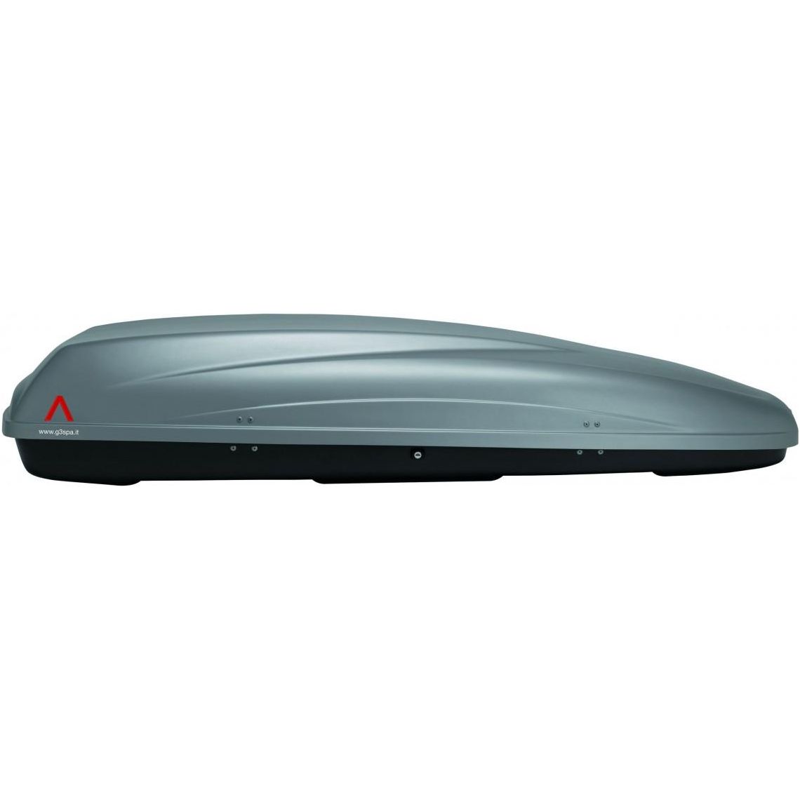 G3 Krono Car Roof Box 480L Carrier Travel Storage Luggage Holder Grey
