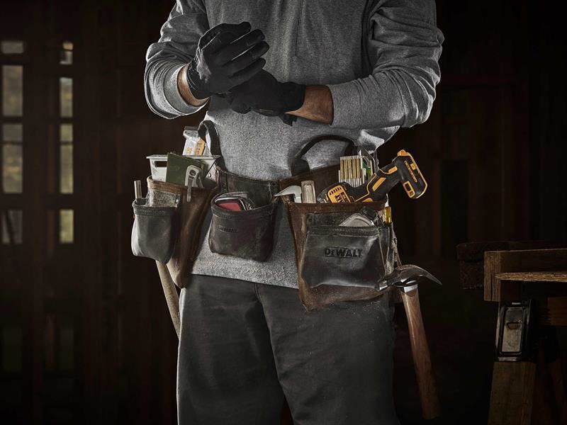 DEWALT Storage DWST50112 Pro Leather Tool Apron
