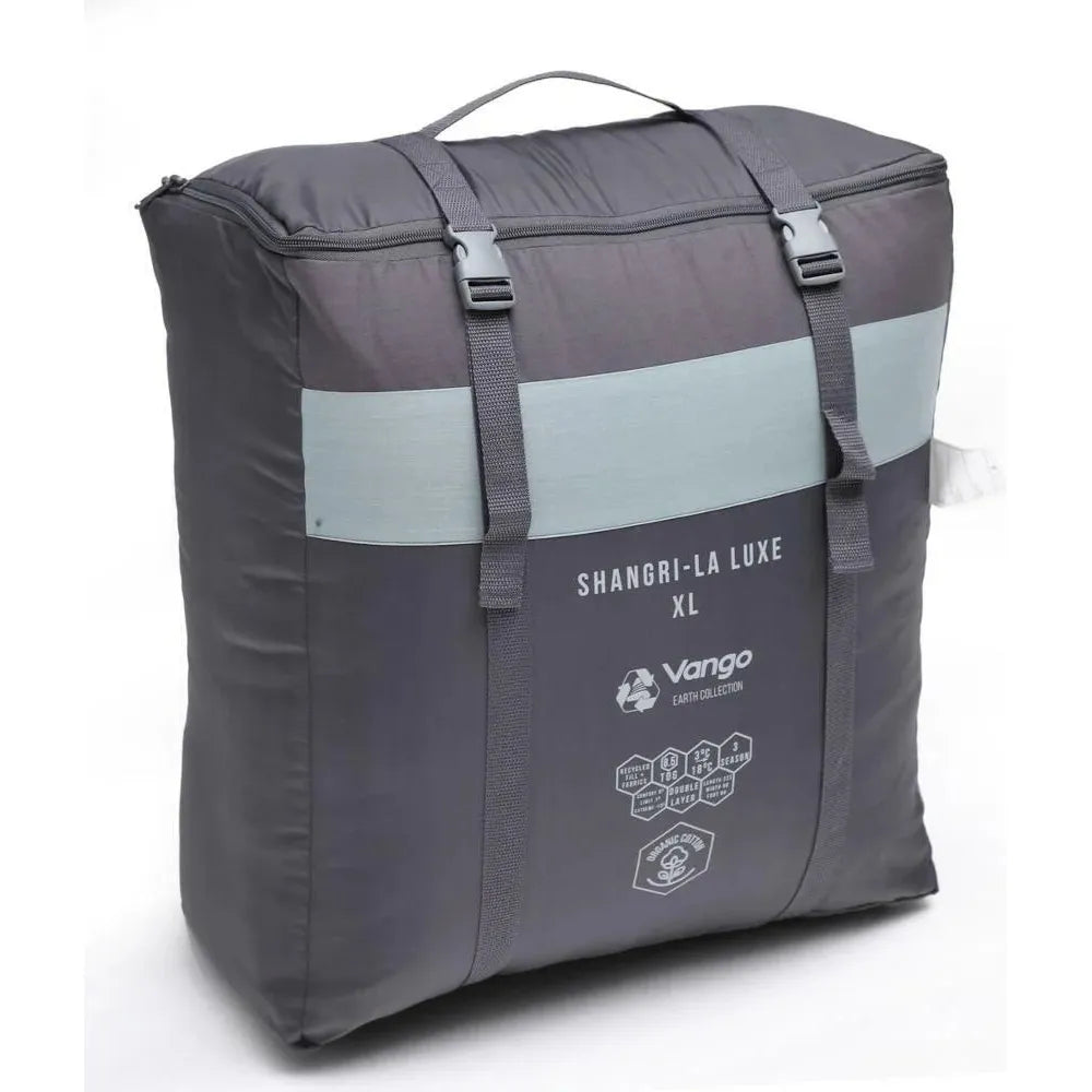Vango Shangri-La Luxe Kingsize Kingsize Shadow Grey Sleeping Bag