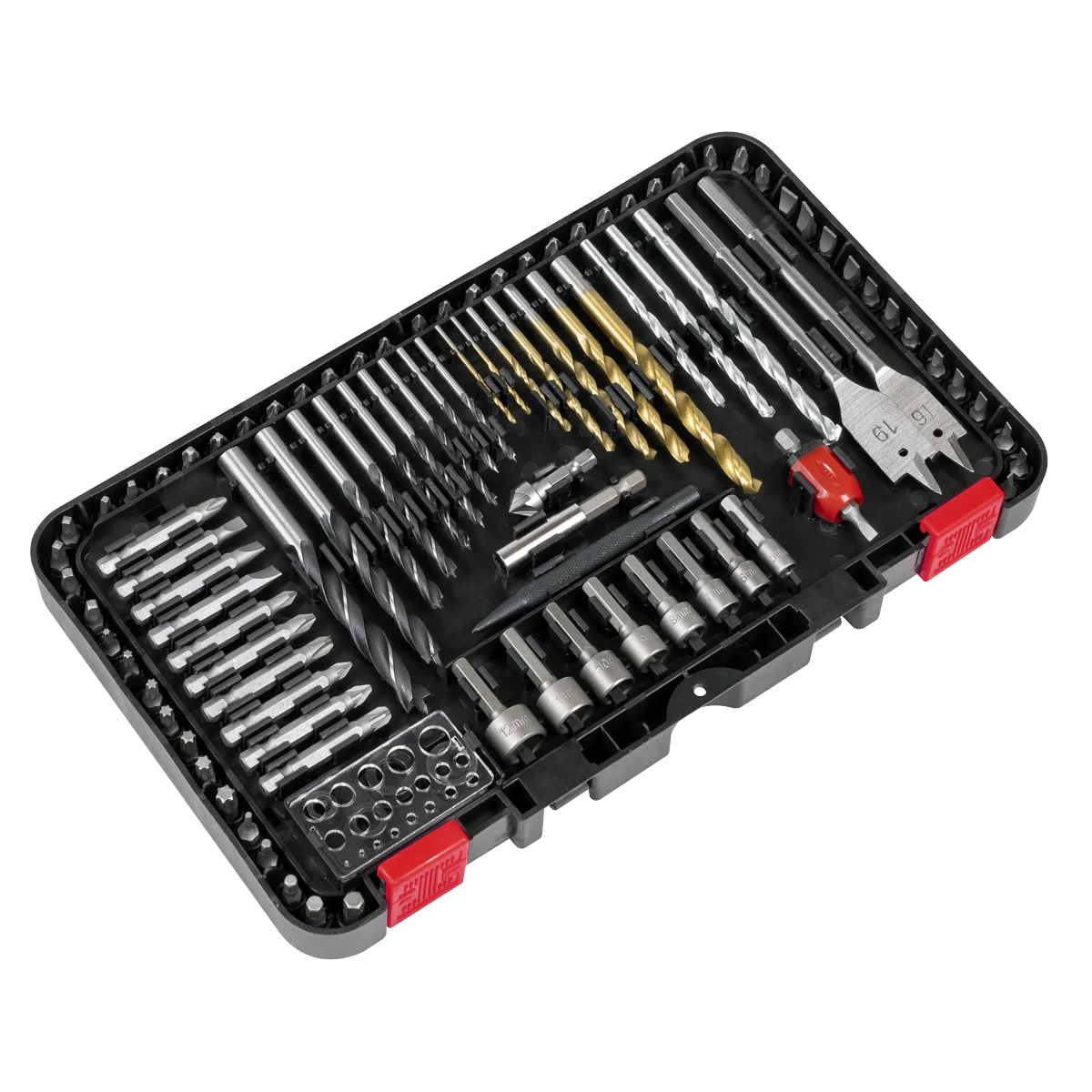 Sealey Drill & Bit Accessory Set 104 Piece AK47104