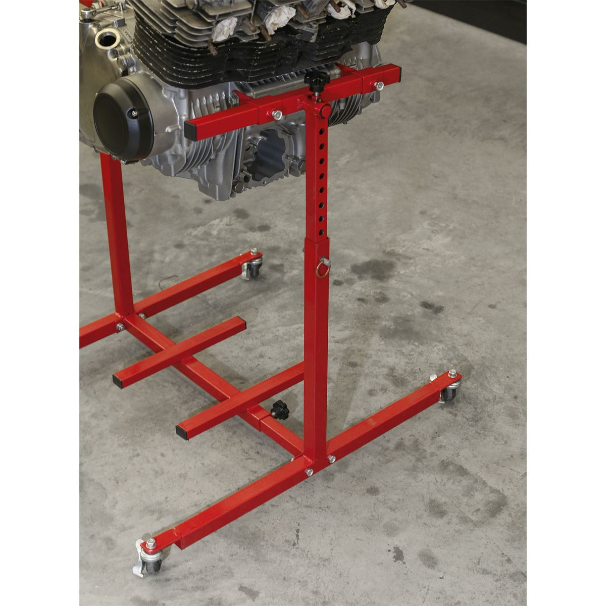 Sealey Engine Rebuild Stand Multi-Cylinder 75kg Capacity MES02