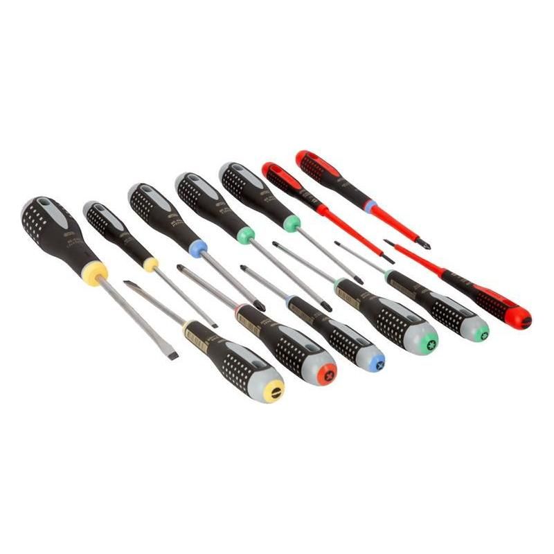Bahco BE-9875 ERGO™ Screwdriver Set, 13 Piece