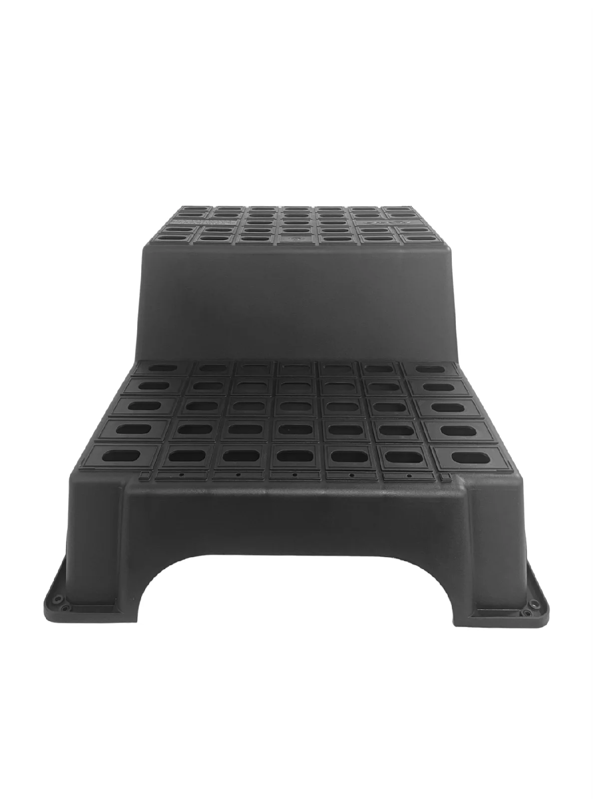 Milenco MGI Giant Double Plastic Step – Large Non-Slip Caravan & Motorhome Step (200kg Capacity, Recycled Plastic)