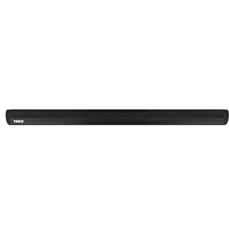 Thule WingBar Evo Roof Bars Black fits Renault Trafic Van 2007-2014 5-dr with Fixed Points, with High Roof