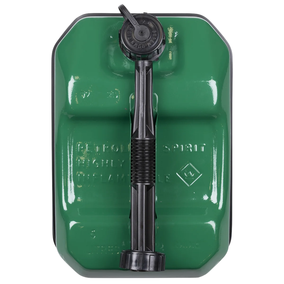 Sealey 5L Green Jerry Can JC5RG for Fuel Storage