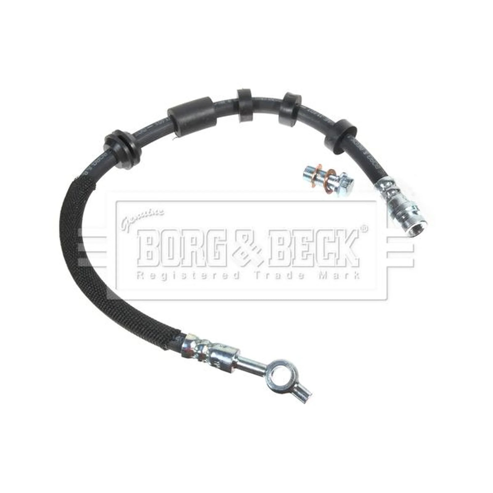 Borg & Beck Brake Hydraulic Hose Line Front Right BBH9125