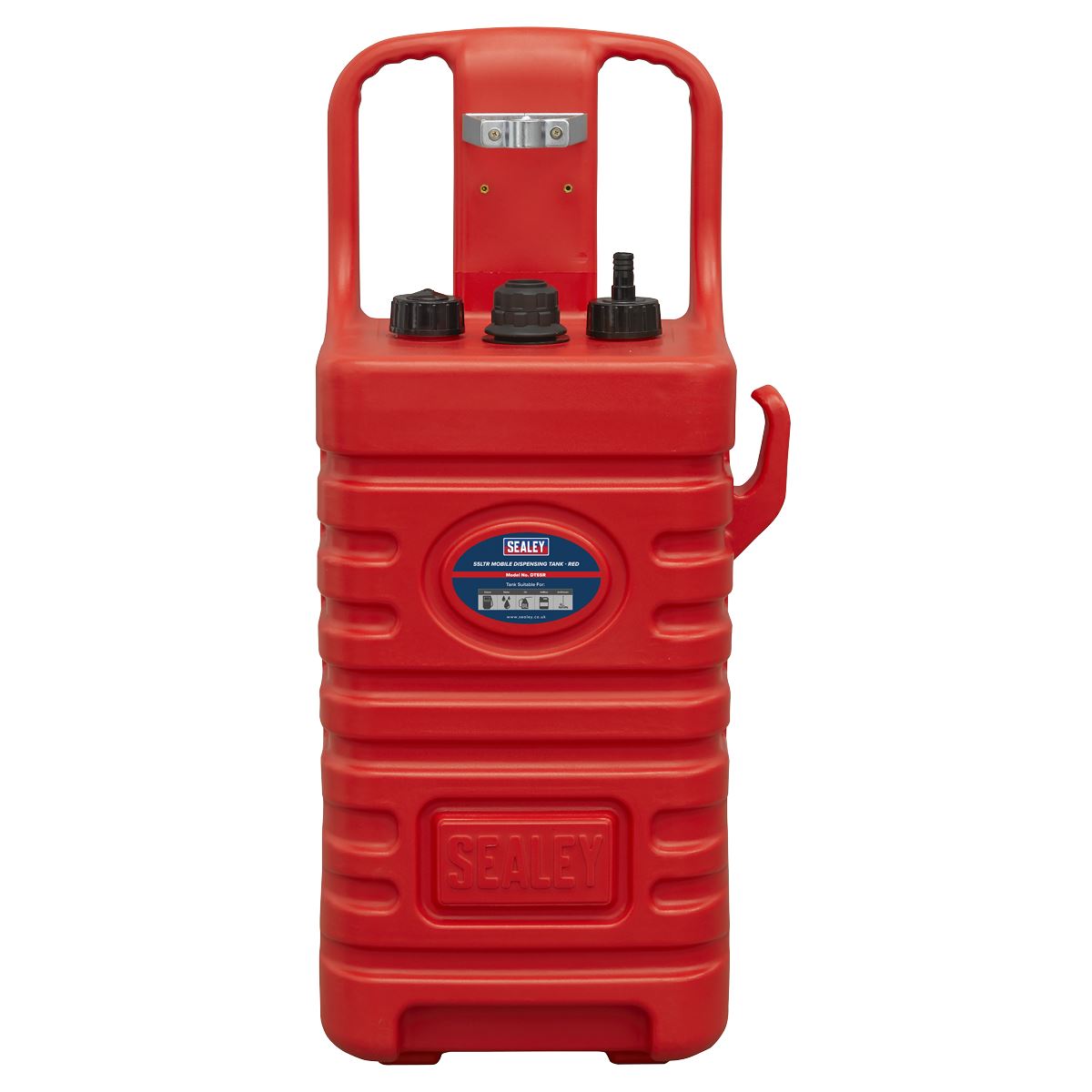 Sealey Mobile Dispensing Tank 55L - Red DT55R