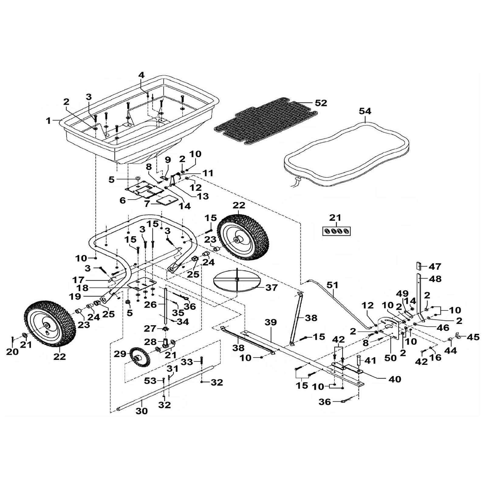 Sealey Hitch bracket SPB57T.40