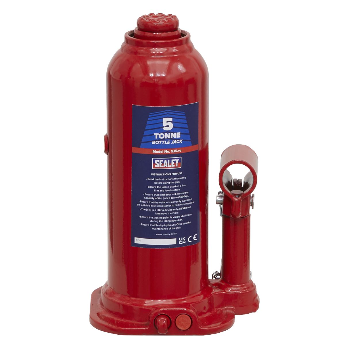 Sealey Bottle Jack 5 Tonne SJ5