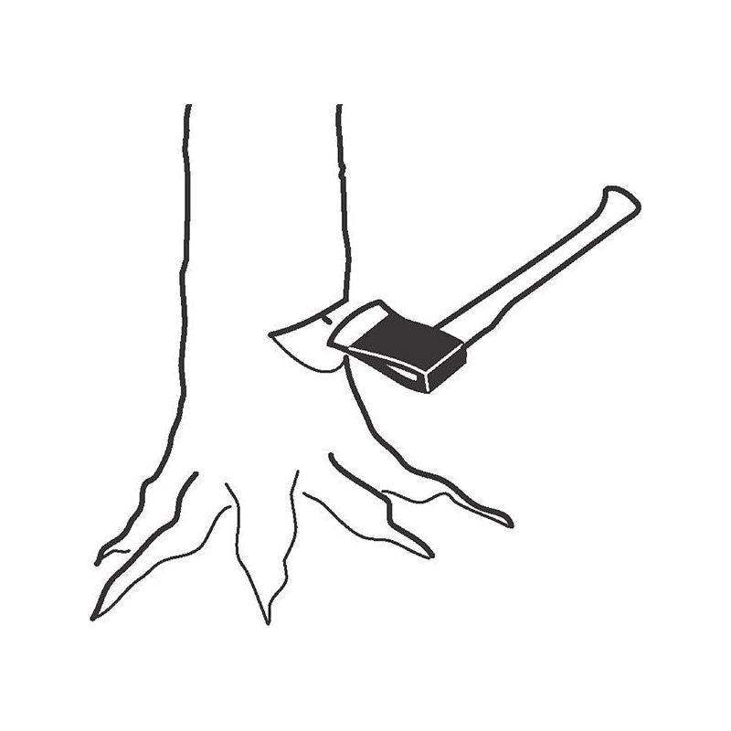 Bahco Felling Axe Ash Handle FGS 1.6-810 2.2kg