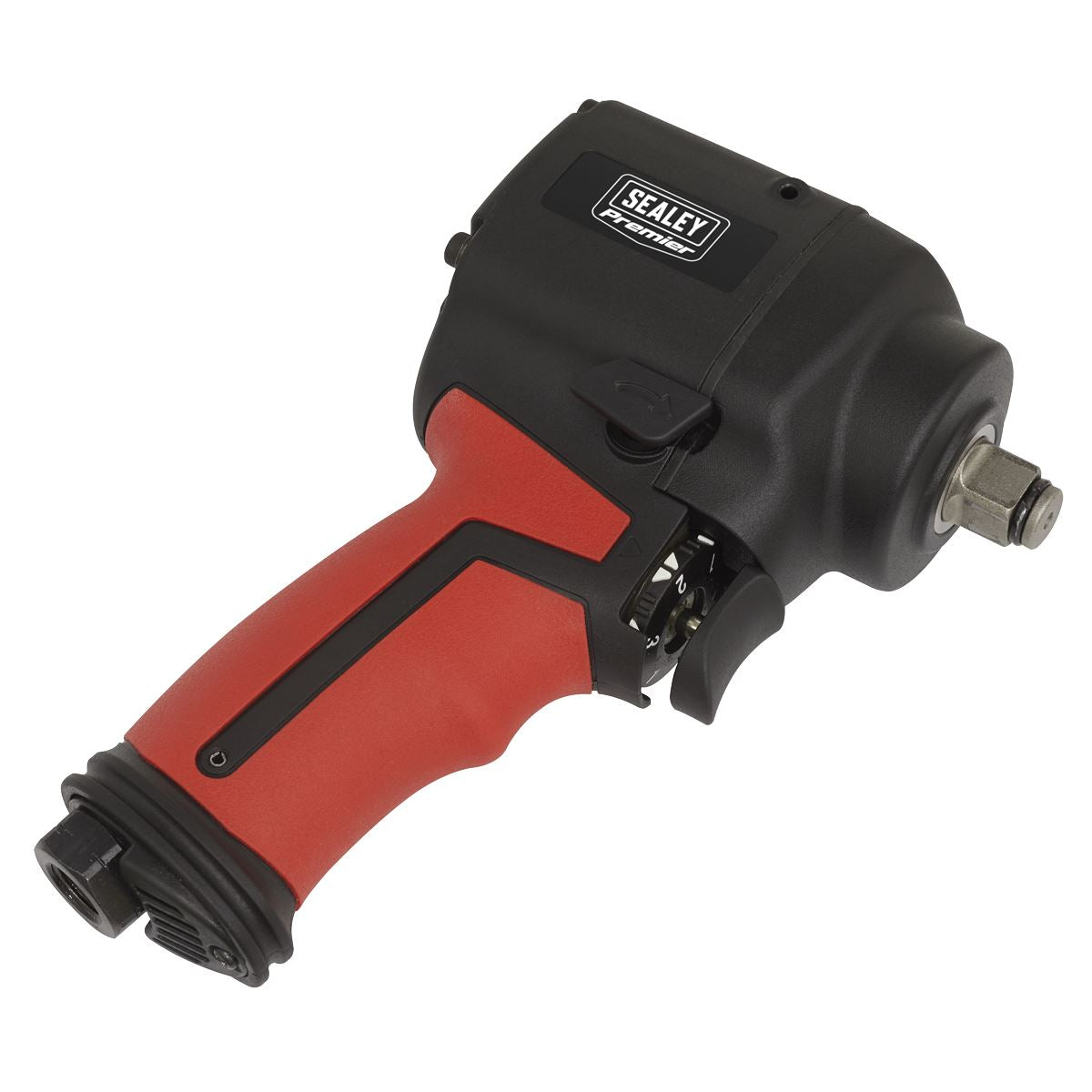 Sealey Air Impact Wrench 1/2"Sq Drive Stubby Twin Hammer SA6002S