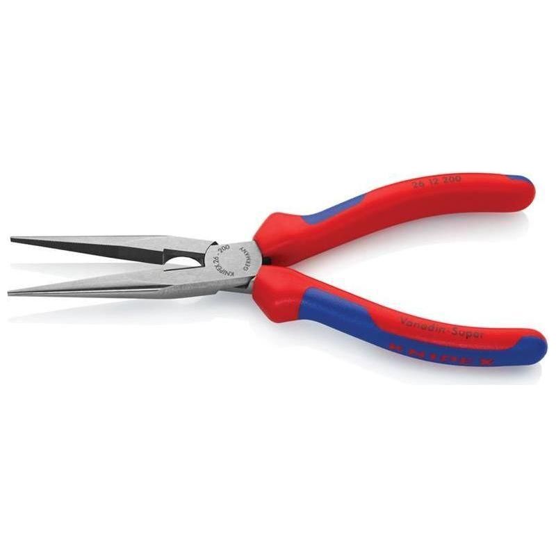Knipex Snipe Nose Side Cutting Pliers (Stork Beak) Multi-Component Grip 200mm (8in)