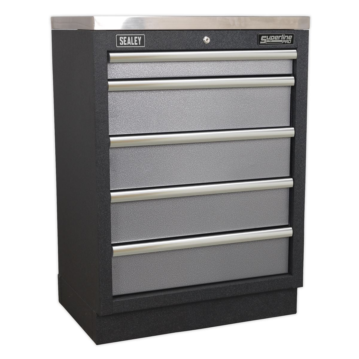 Sealey Superline Pro 2.0m Storage System Stainless Worktop APMSSTACK02SS