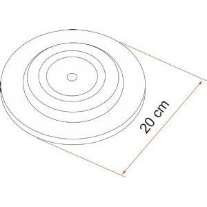Fiamma Plates (4) Grey 97901-056