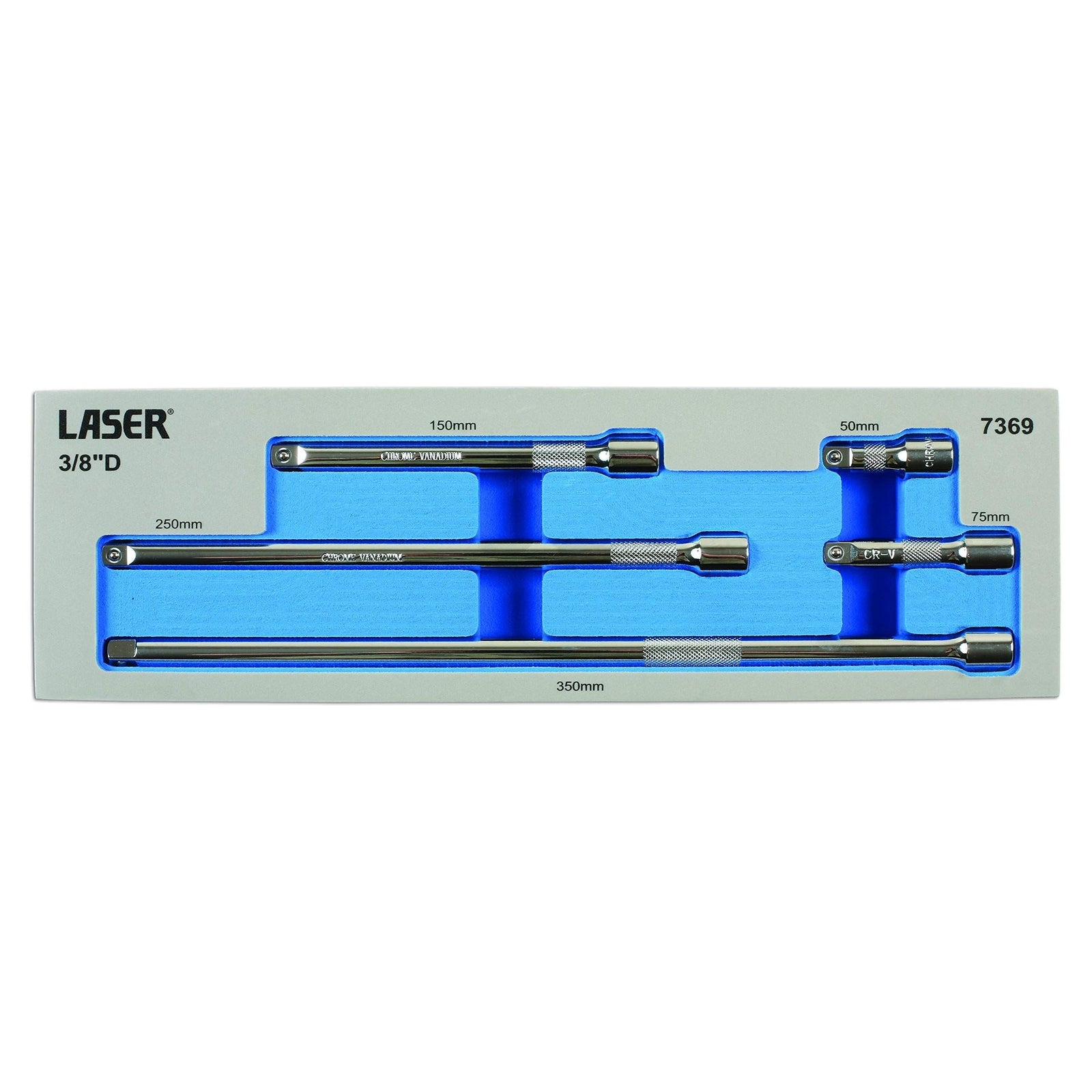 Laser Extension Bar Set 3/8"D 5pc 7369