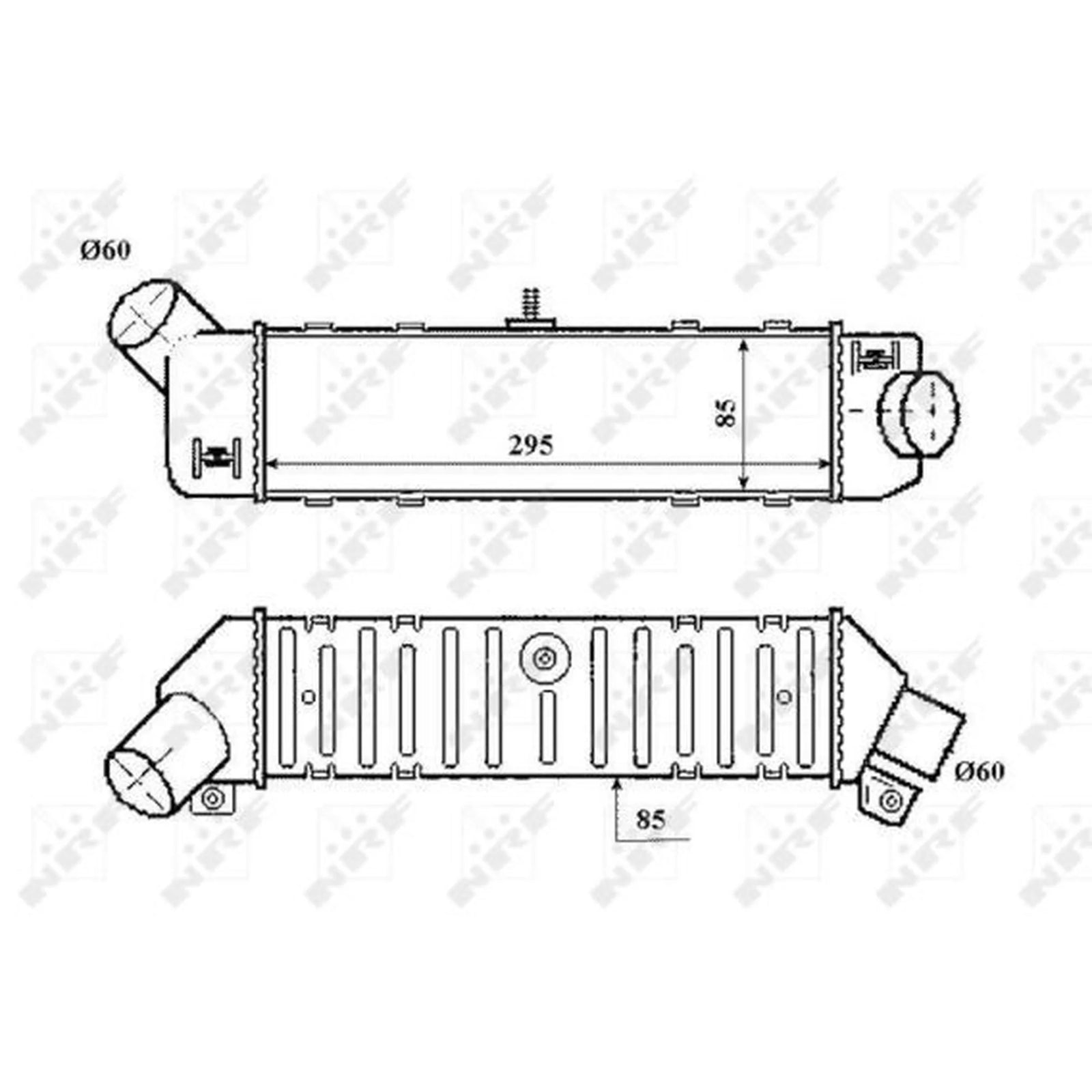 NRF Intercooler (Charge Air Cooler) 30413
