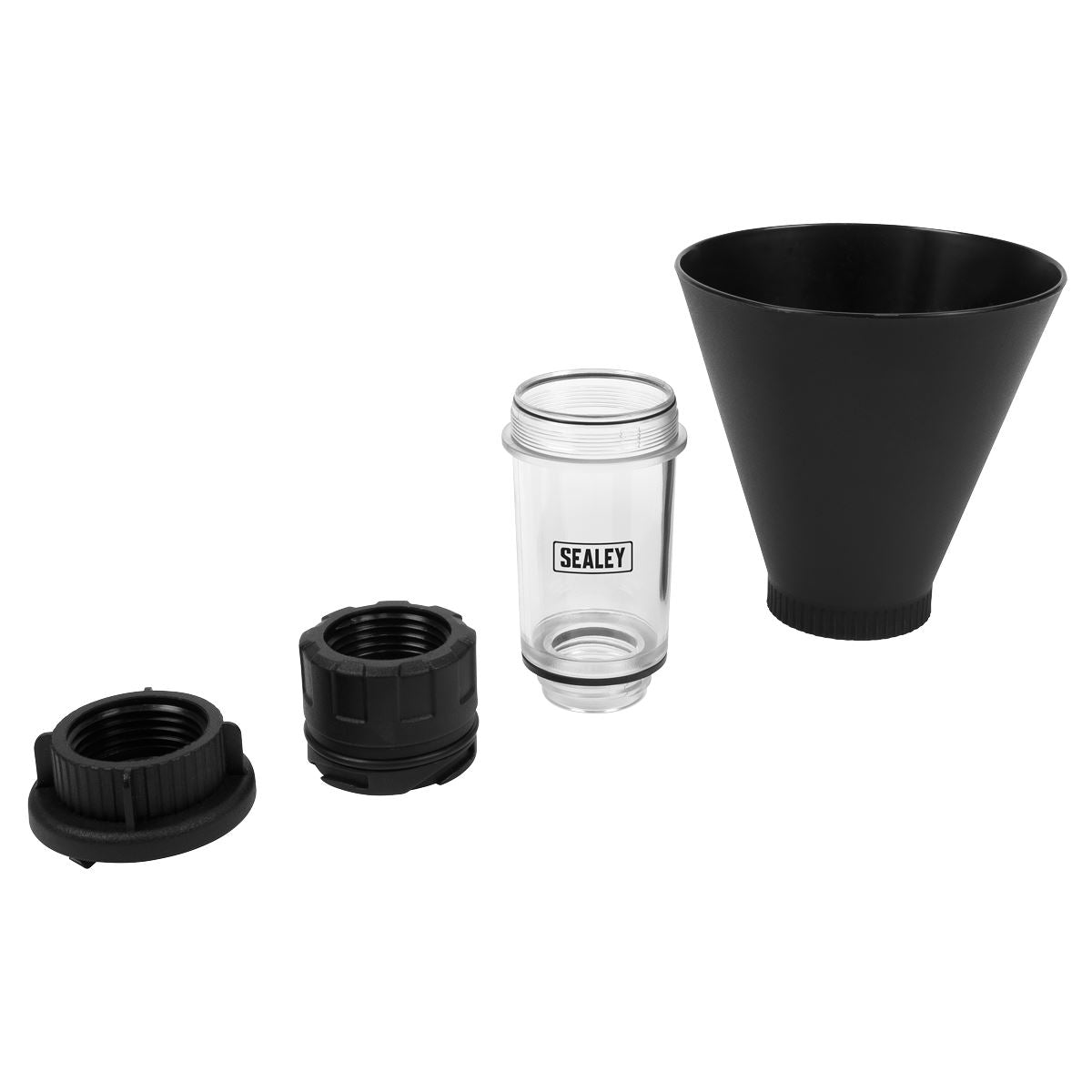 Sealey Engine Oil Funnel Set 4pc  for BMW & Mercedes-Benz VS7106