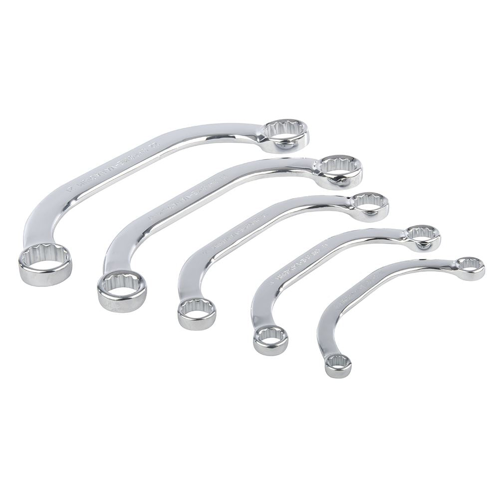 Silverline Obstruction Spanner Set 5pce 8 - 22mm
