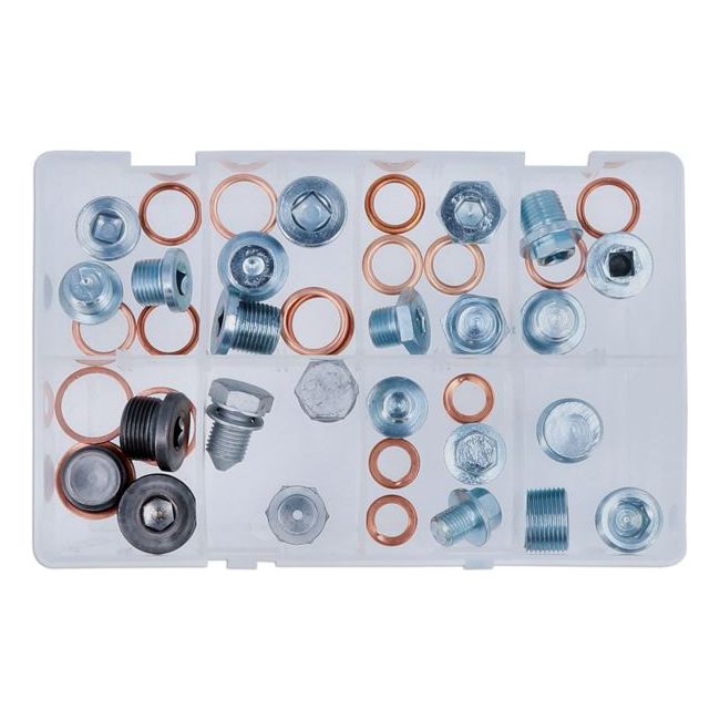 Connect Sump Plug Assortment Euro 24 plugs plus washers to suit 32754
