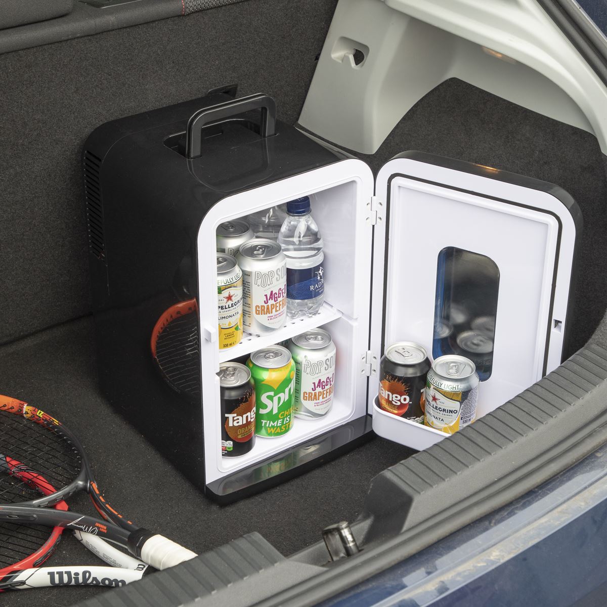Baridi Mini Fridge/Warmer 15L Capacity 12V/230V - Black DH95