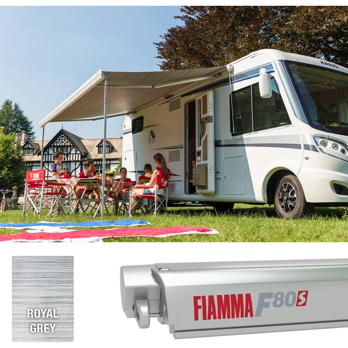 Fiamma Titanium F80S 450 Royal Grey Fabric