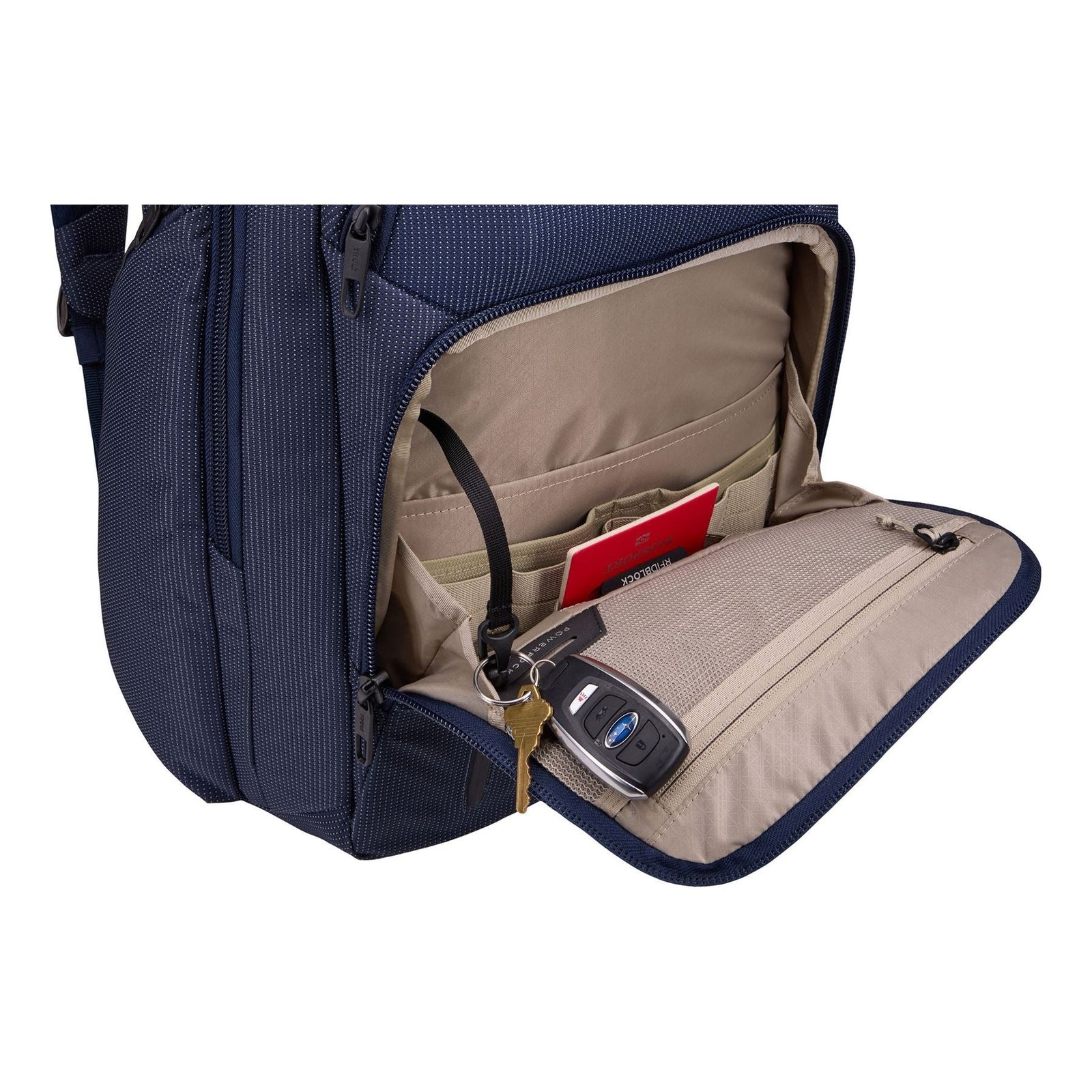 Thule Crossover 2 Laptop Rucksack 30L Dress Blue Laptop Backpack