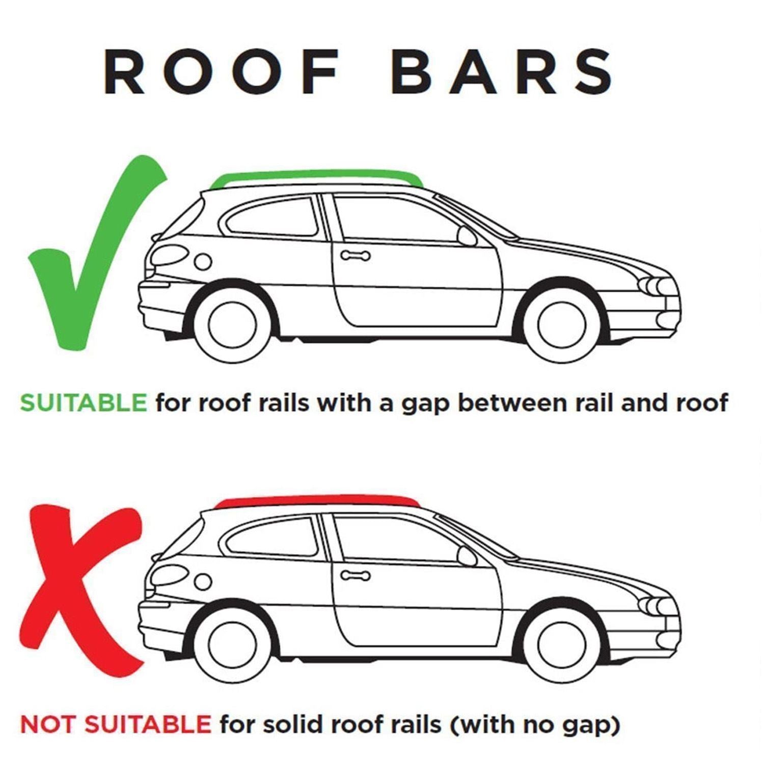 Summit Premium Aluminium Roof Bars SUP-915-10108
