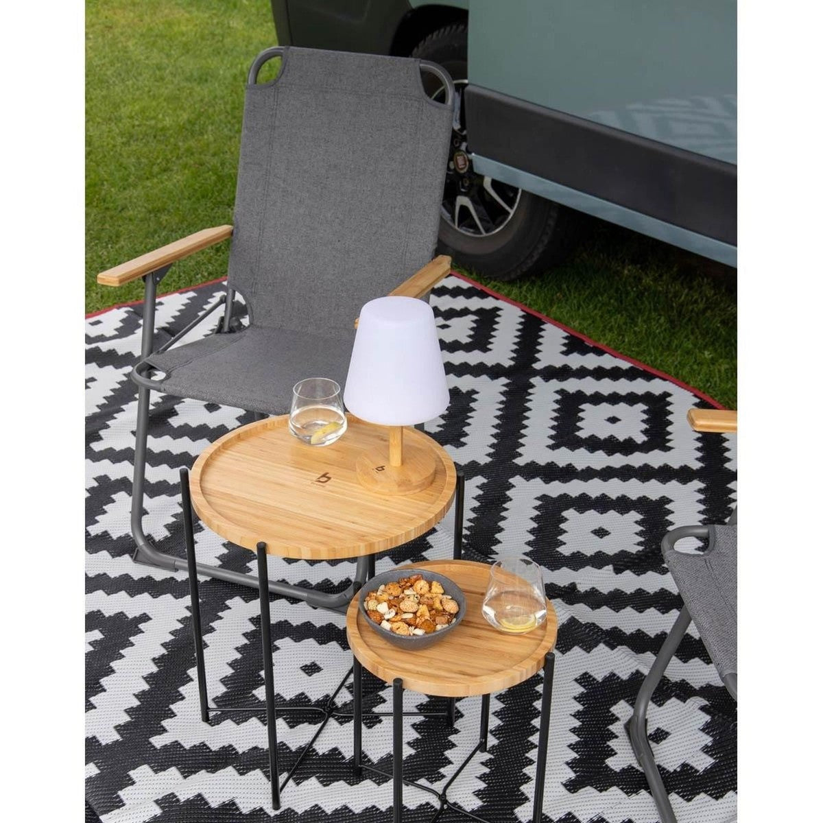 Bo-Camp Urban Collection Side Table Carnaby L Bamboo