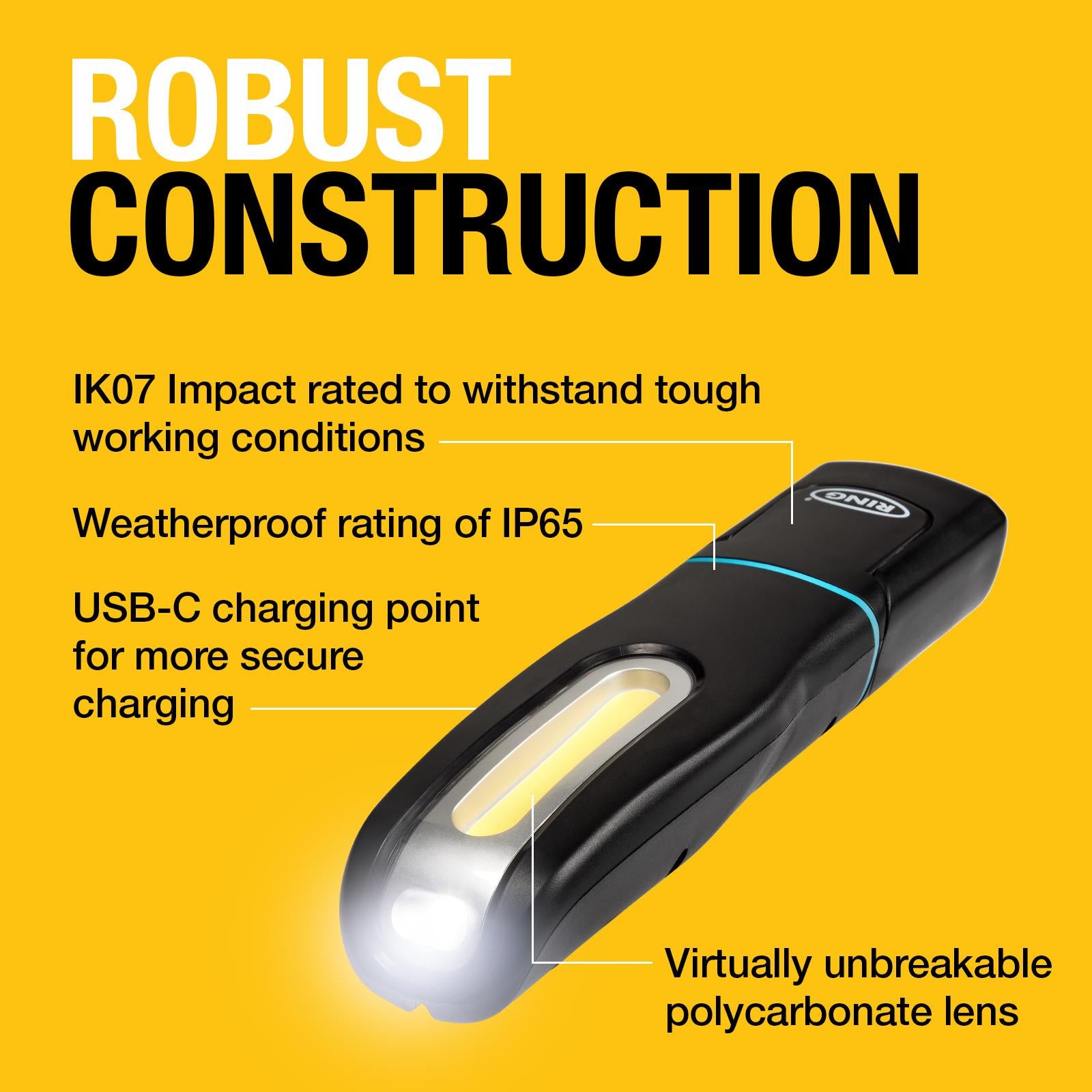 Ring MAGFLEX MINI250 Rechargeable Inspection Lamp