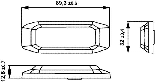 Hella Strobe-Type Beacon High 2XD 014 563-901
