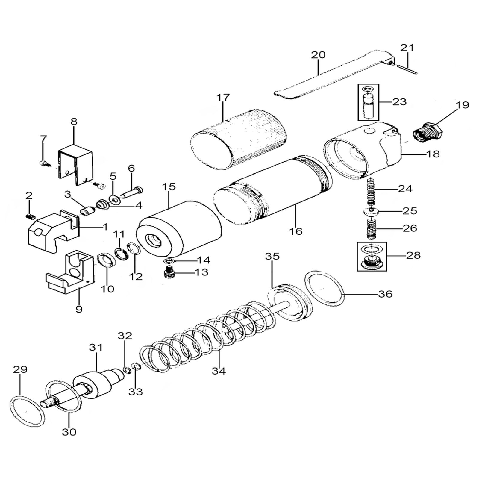 Sealey Support ring SA36.V2-33