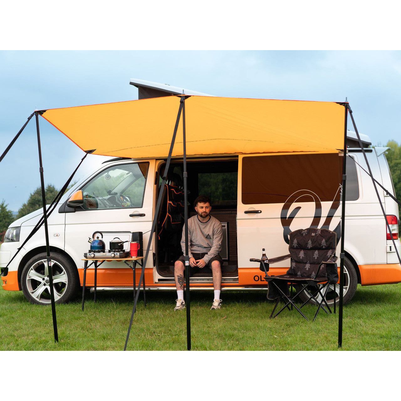 Olpro Rectangle Canopy/Shade (Orange l)