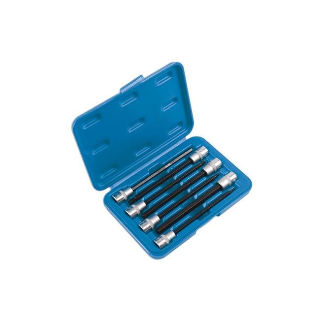 Laser Extra Long Hex Socket Bit Set 3/8"D 7pc 6995