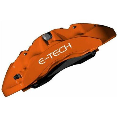 Orange E-Tech Brake Caliper Paint Also for Engine Bay Drums Car Van
