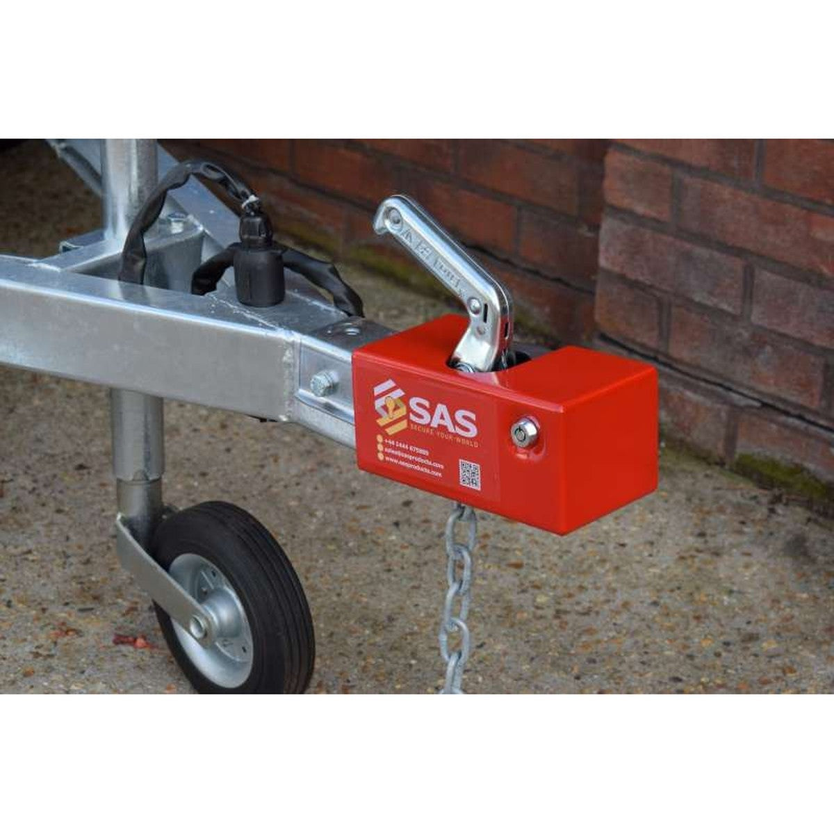 SAS SAS Original HL2 Hitchlock for Unbraked Trailers Lock Keyed Alike