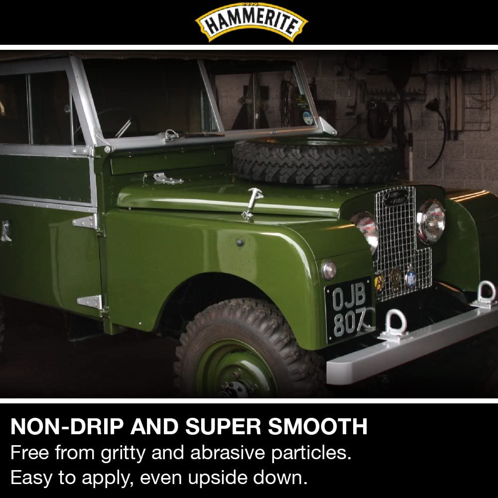 Hammerite Stonechip Shield - Grey - 600ml