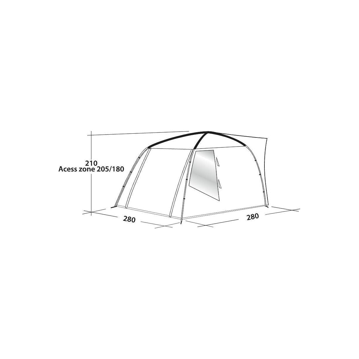 Easy Camp Motorhome Campervan Awning Fairfields