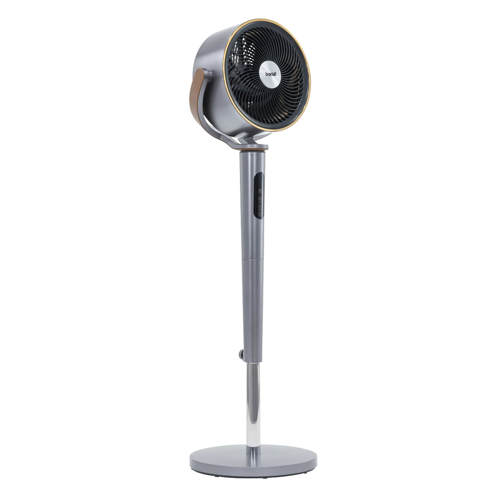 Baridi Pedestal Fan DH264 12" with Remote & Timer - Grey